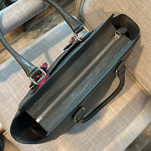 Coach satchel graphite black berry pebbled leather 19926 Legacy Candace - Picture 7 of 14